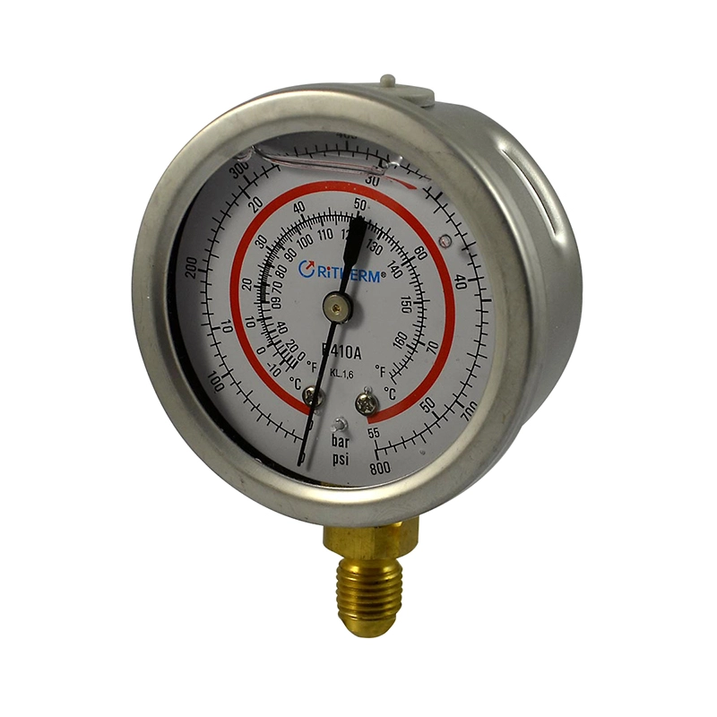 Oil Filled Refrigeration Pressure Gauge